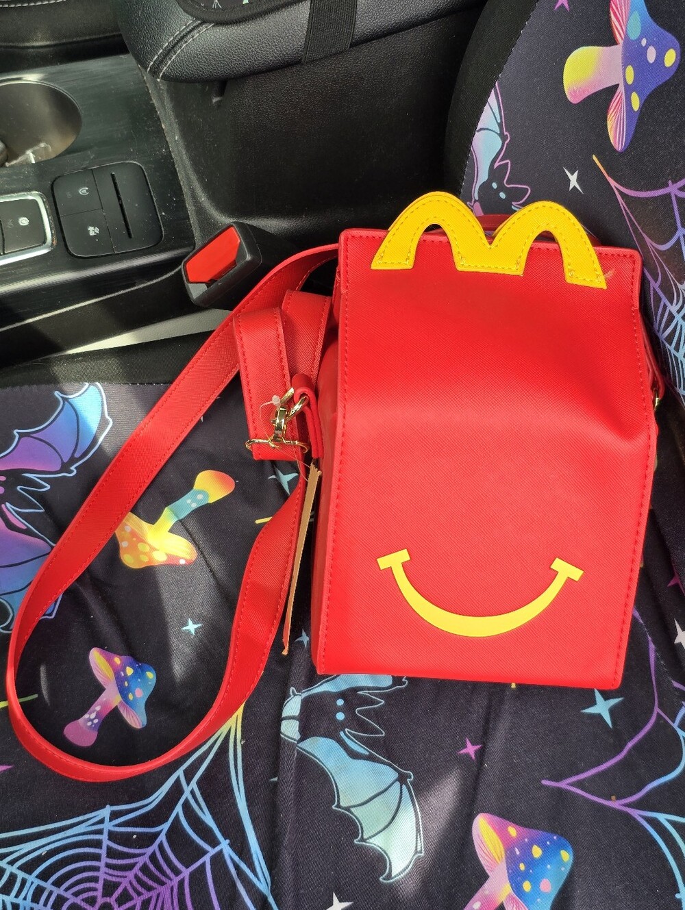 McDonald's Happy Meal Box Figural Crossbody Bag Exclusive New